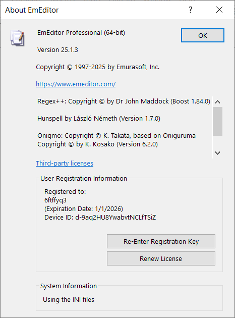 About local device token with registration key